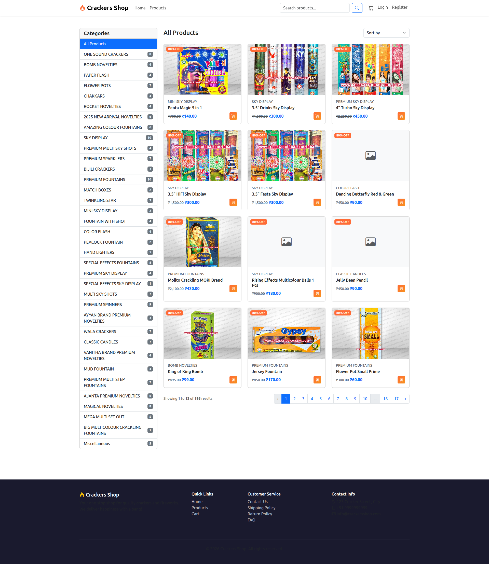Crackers Shop