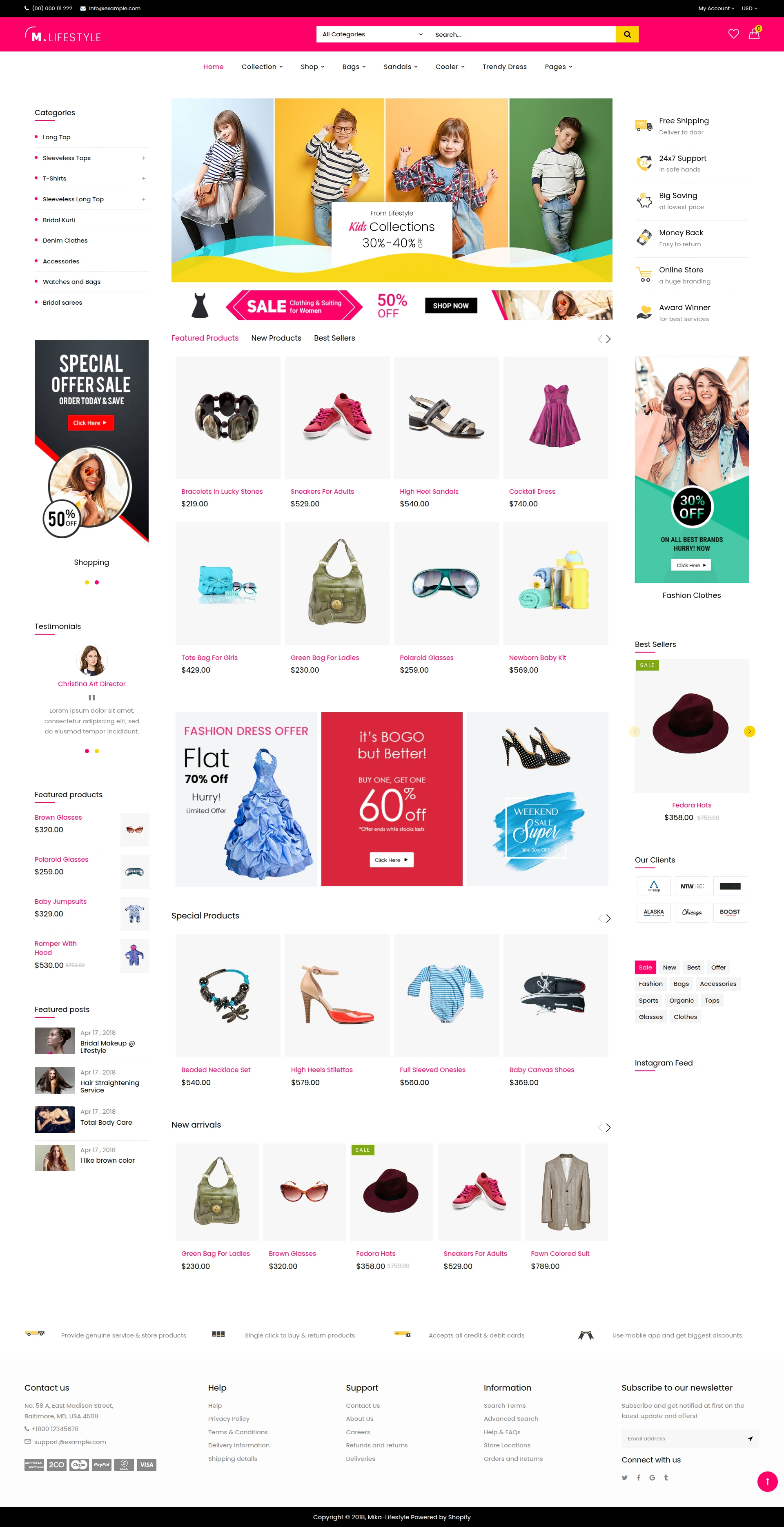 E-Commerce Template